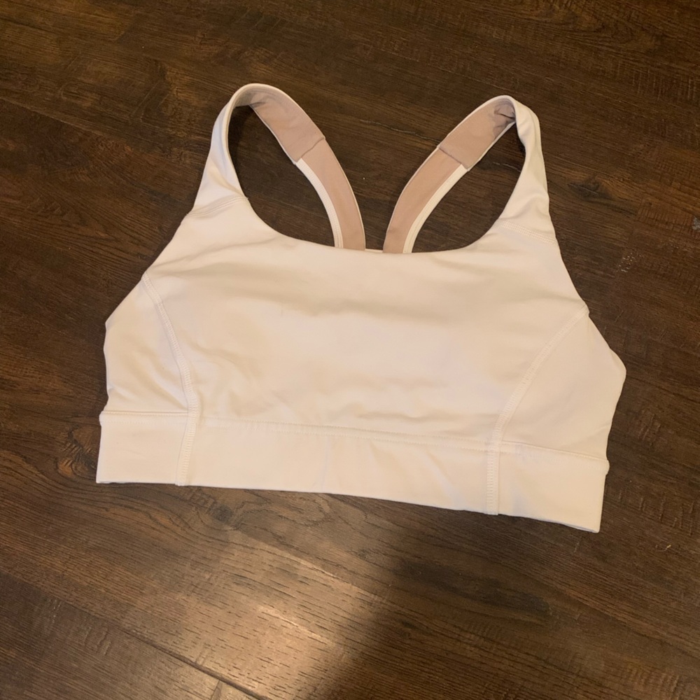 Lululemon White Sports Bra